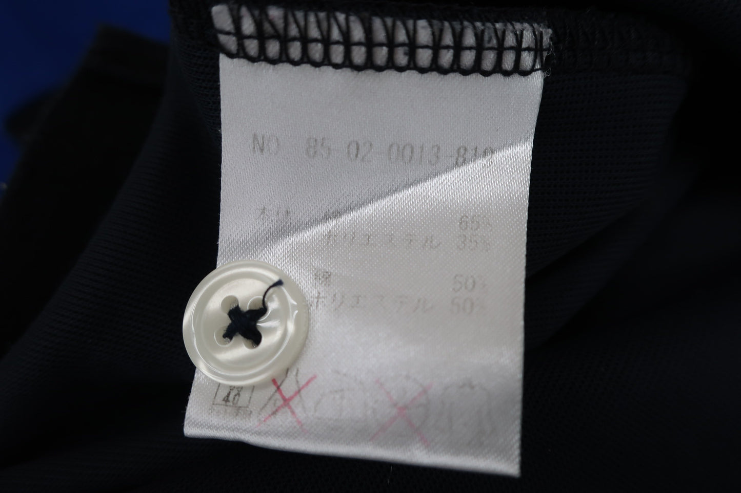 BEAMS GOLF(ビームスゴルフ) ポロシャツ 白青ネイビー レディース M B