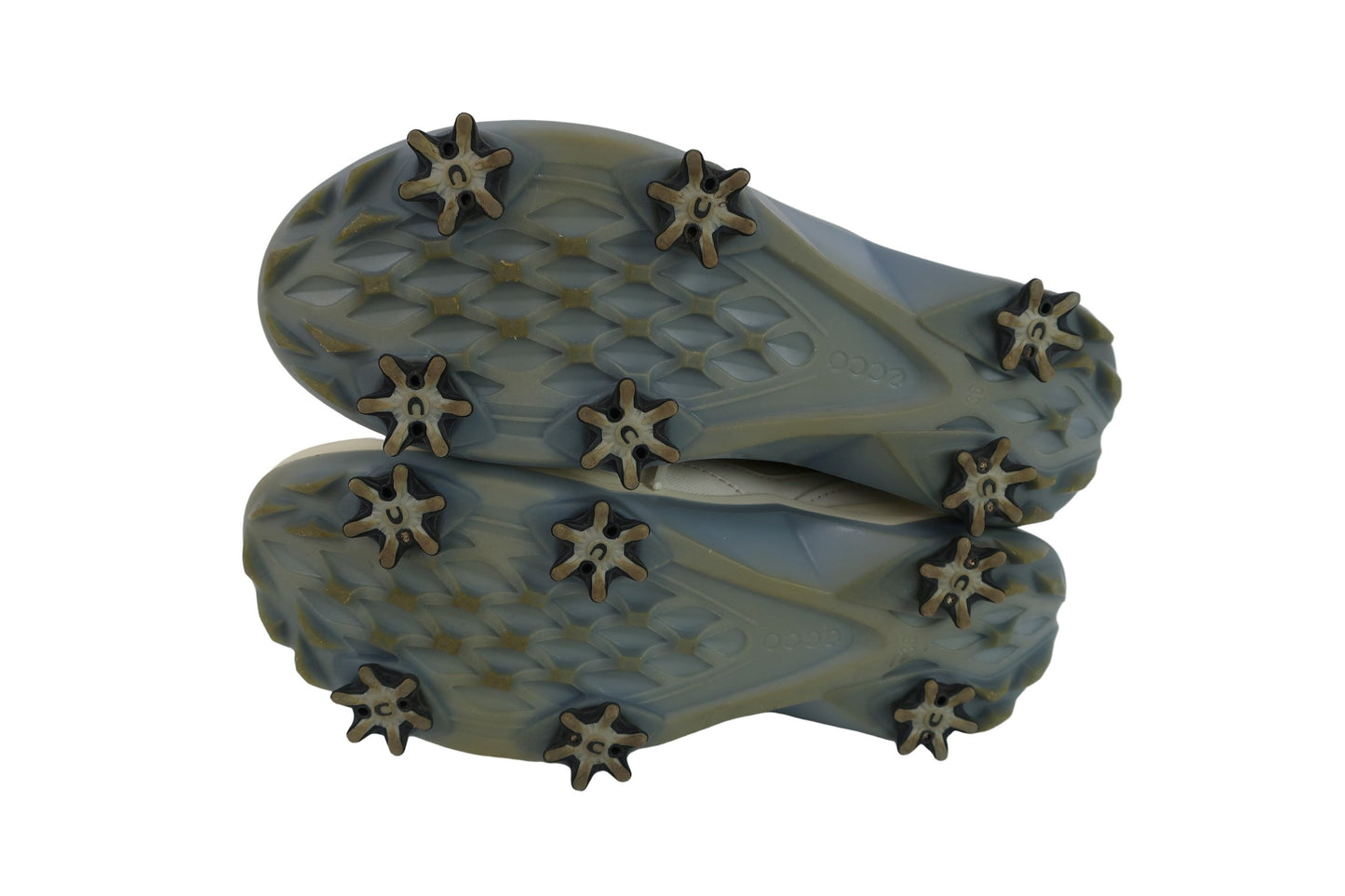 ecco(エコー) ゴルフシューズ 白グレー レディース 26(23.0cm) B