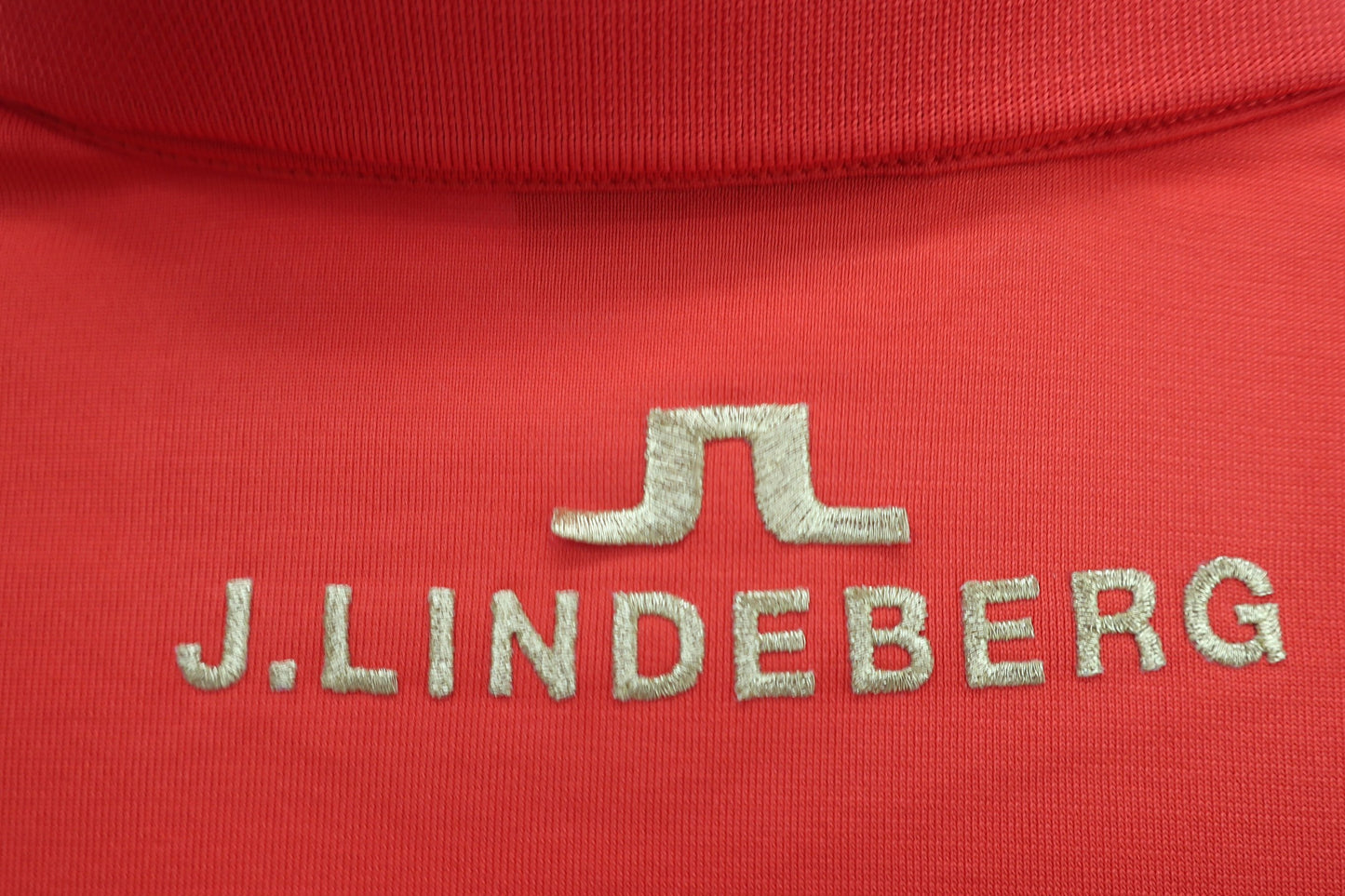 J.LINDEBERG(ジェイ リンドバーグ) ポロシャツ 赤 メンズ L A