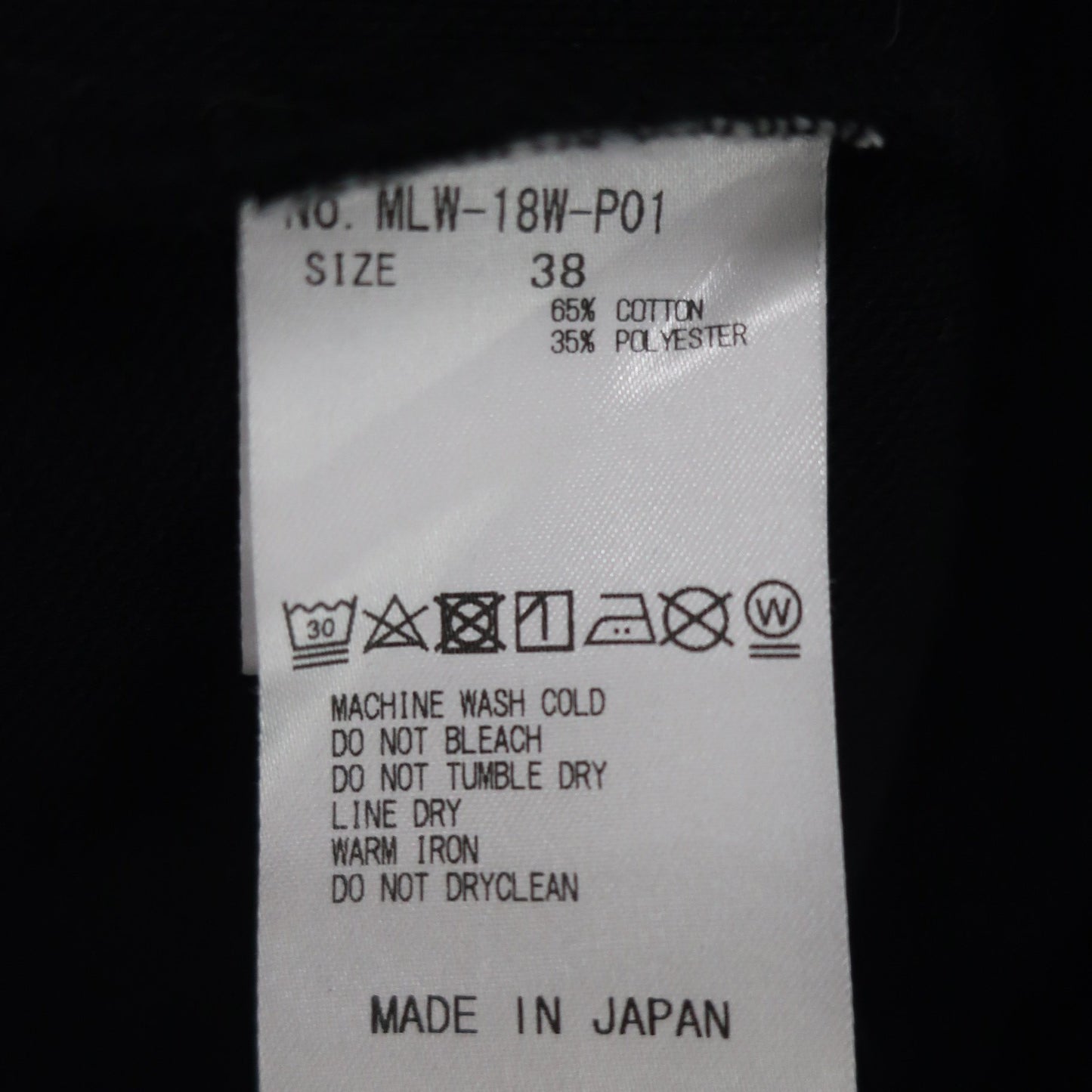 MARK&LONA(マークアンドロナ) ポロシャツ 黒 レディース 38 MLW-18W-P01 A