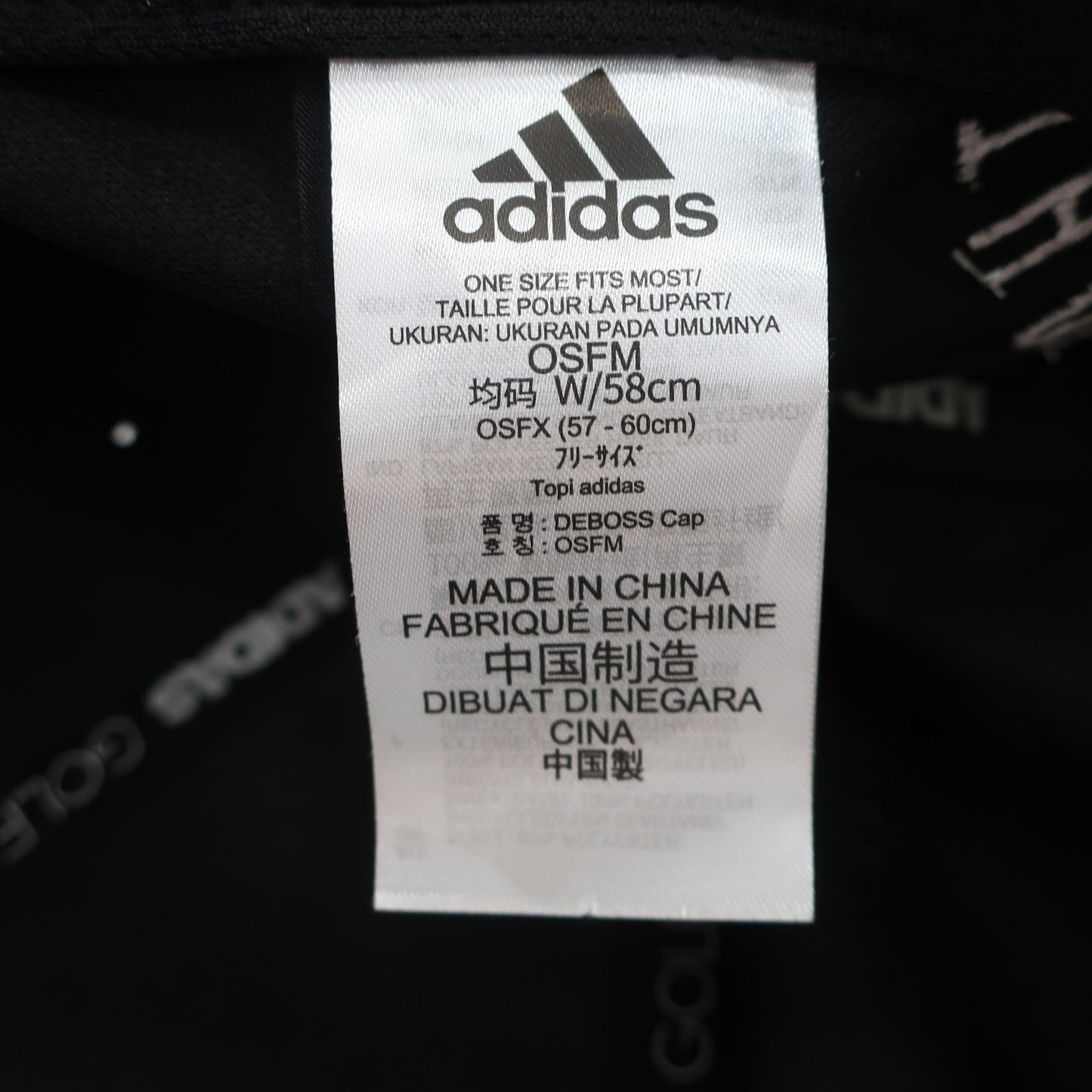 adidas(アディダス) キャップ 黒 メンズ フリーサイズ A