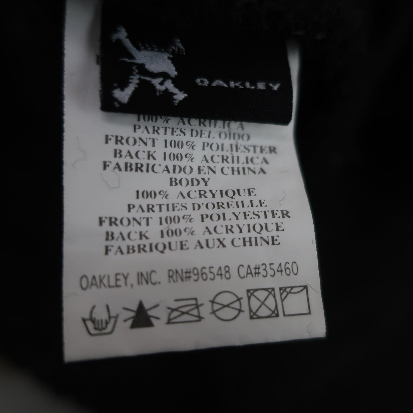 OAKLEY(オークリー) ニットキャップ 黒 メンズ フリーサイズ A