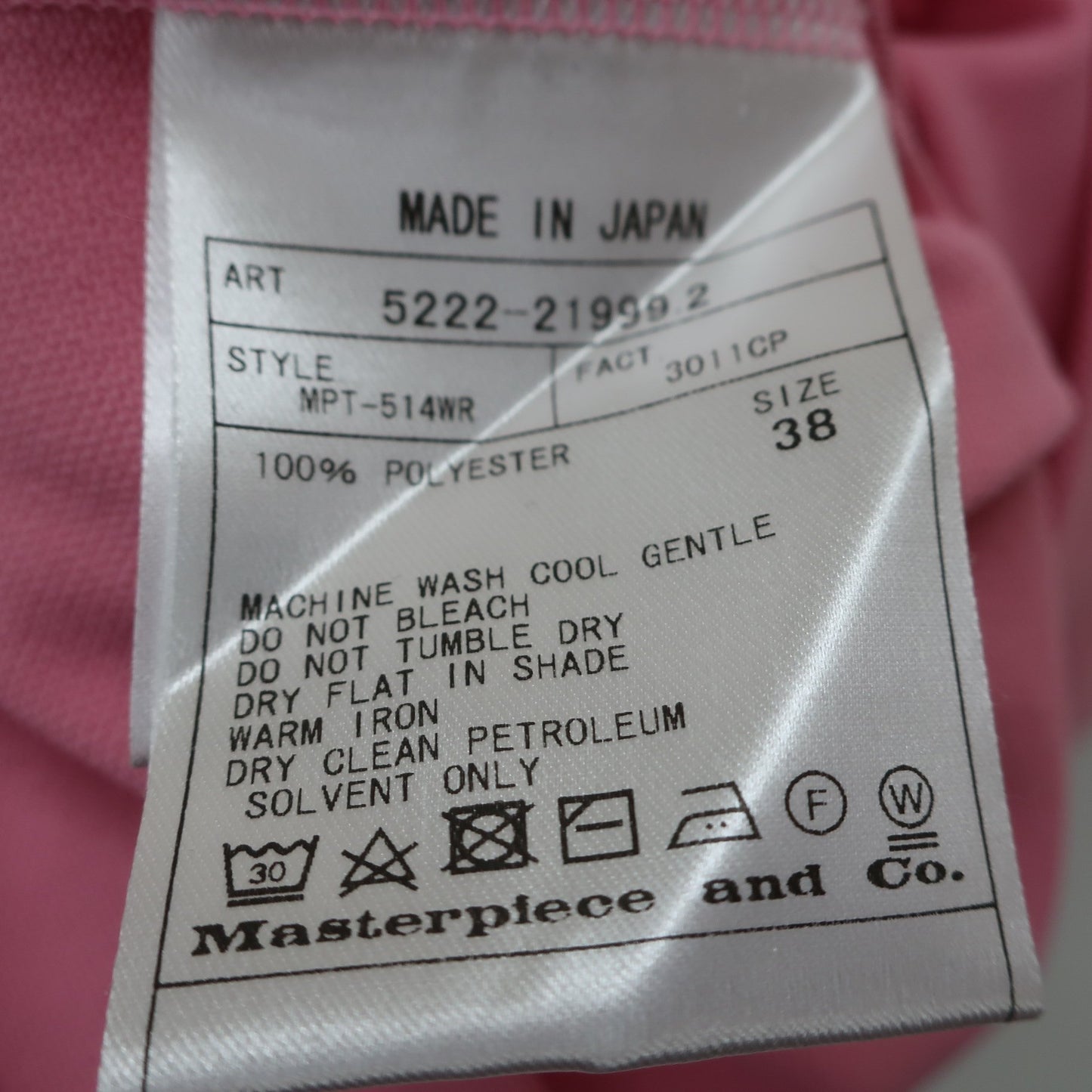 SCYE BASICS ポロシャツ ピンク レディース 38 A