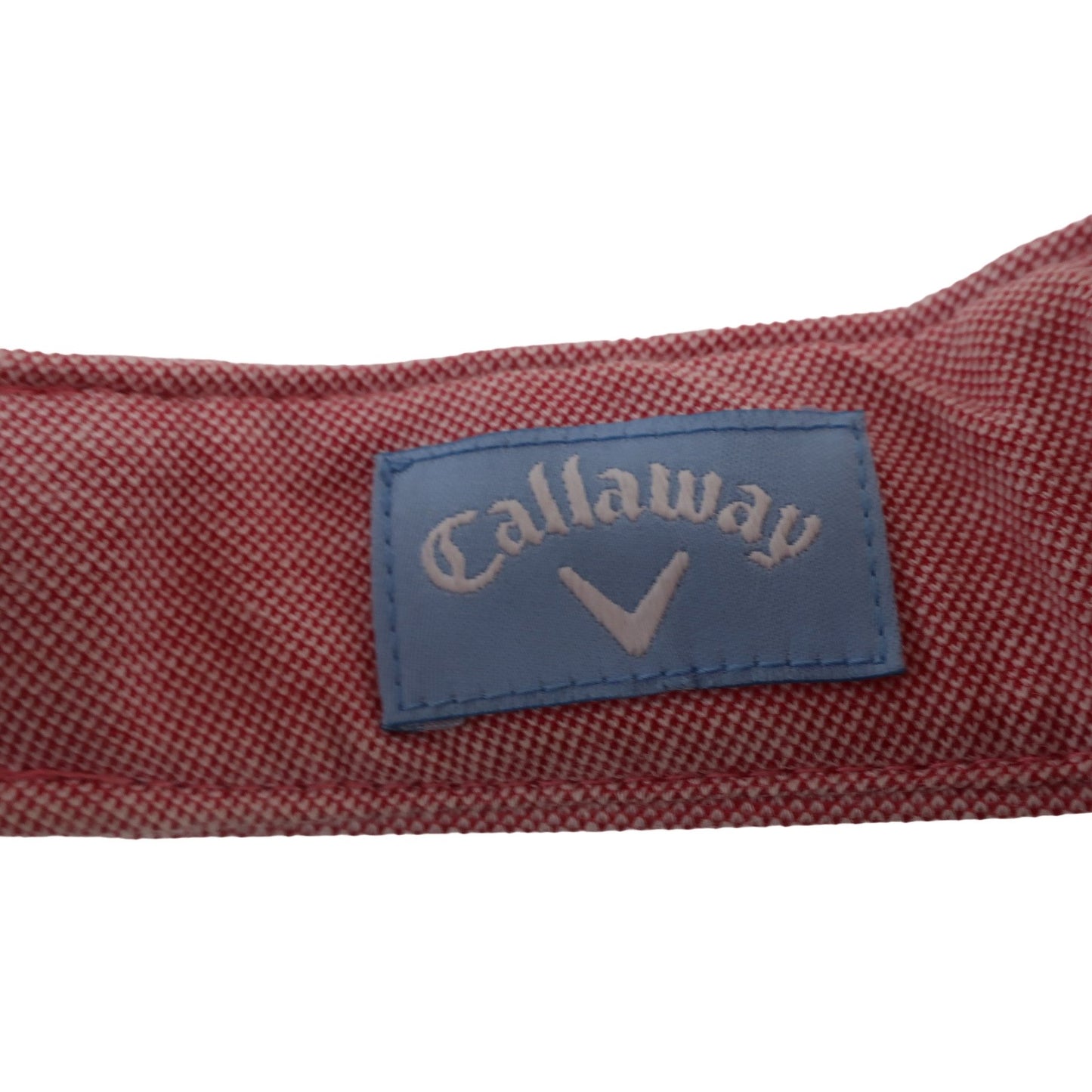 Callaway(キャロウェイ) サンバイザー 赤 レディース フリーサイズ B