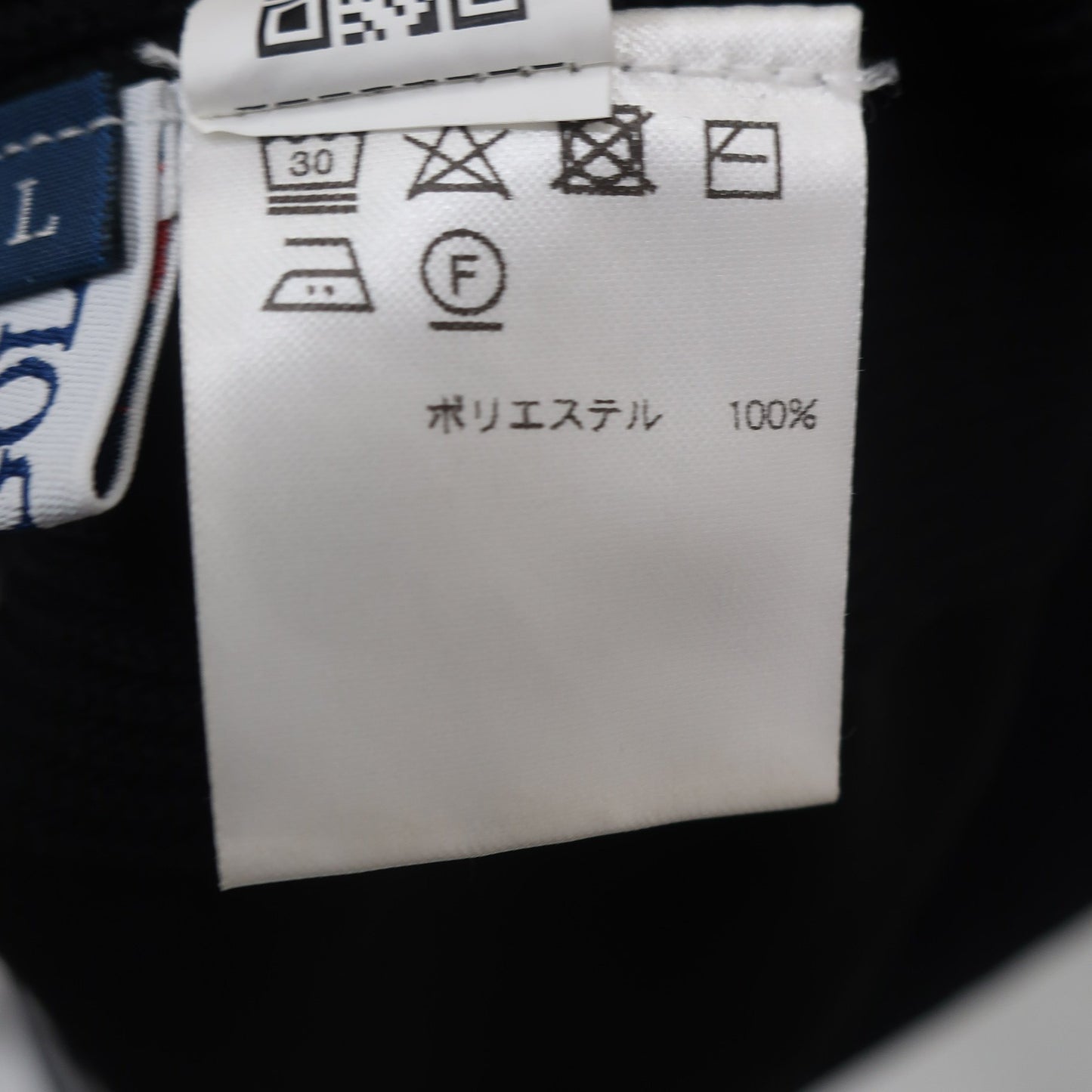 FILA GOLF(フィラゴルフ) 半袖ニットワンピース 黒白 レディース L A