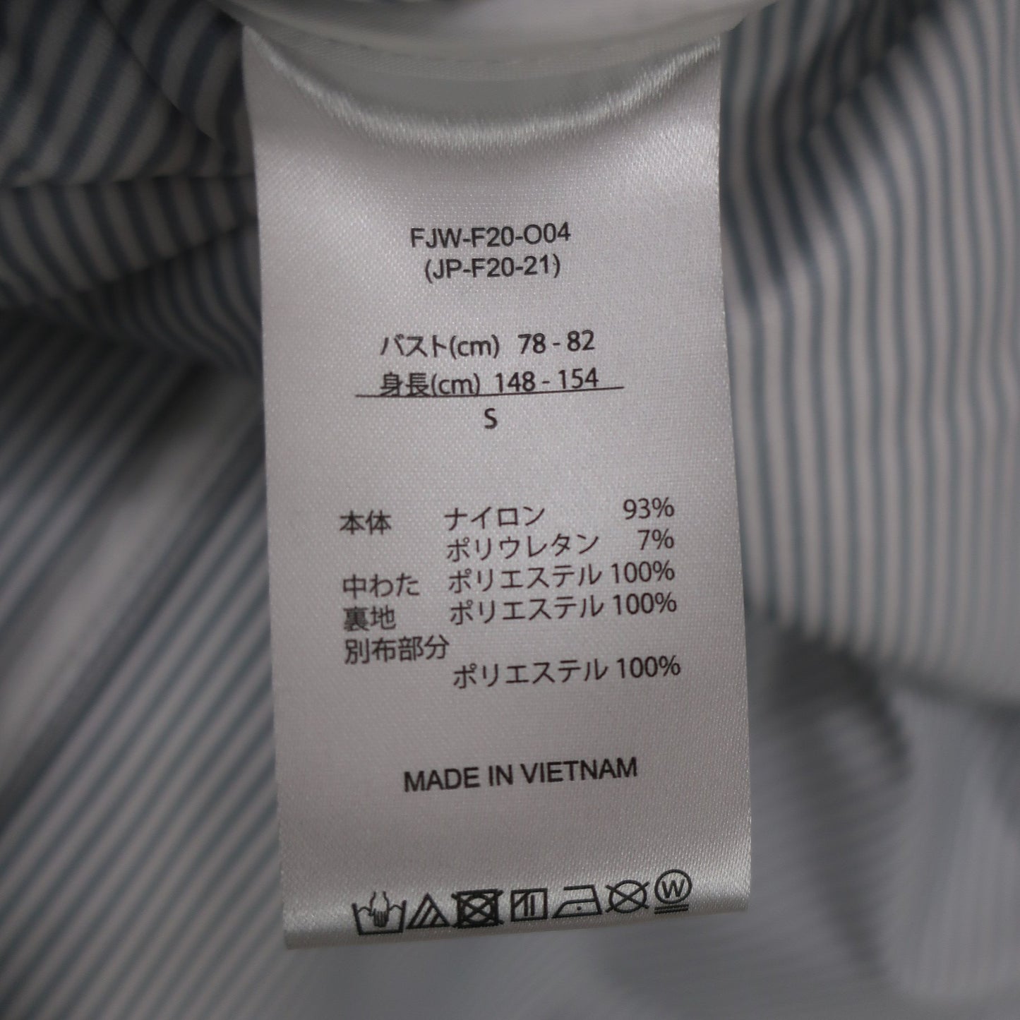 FOOTJOY(フットジョイ) ダウンジャケット 白グレードット柄 レディース S A