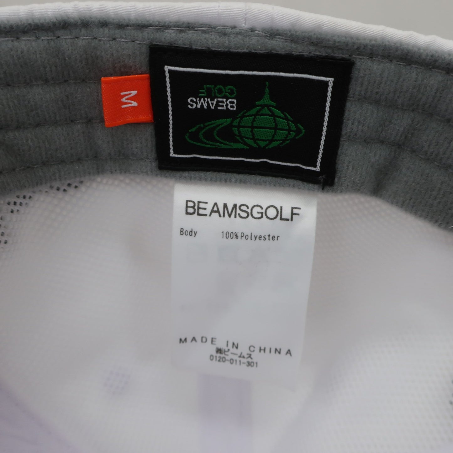 BEAMS GOLF(ビームスゴルフ) キャップ 白 レディース フリーサイズ B