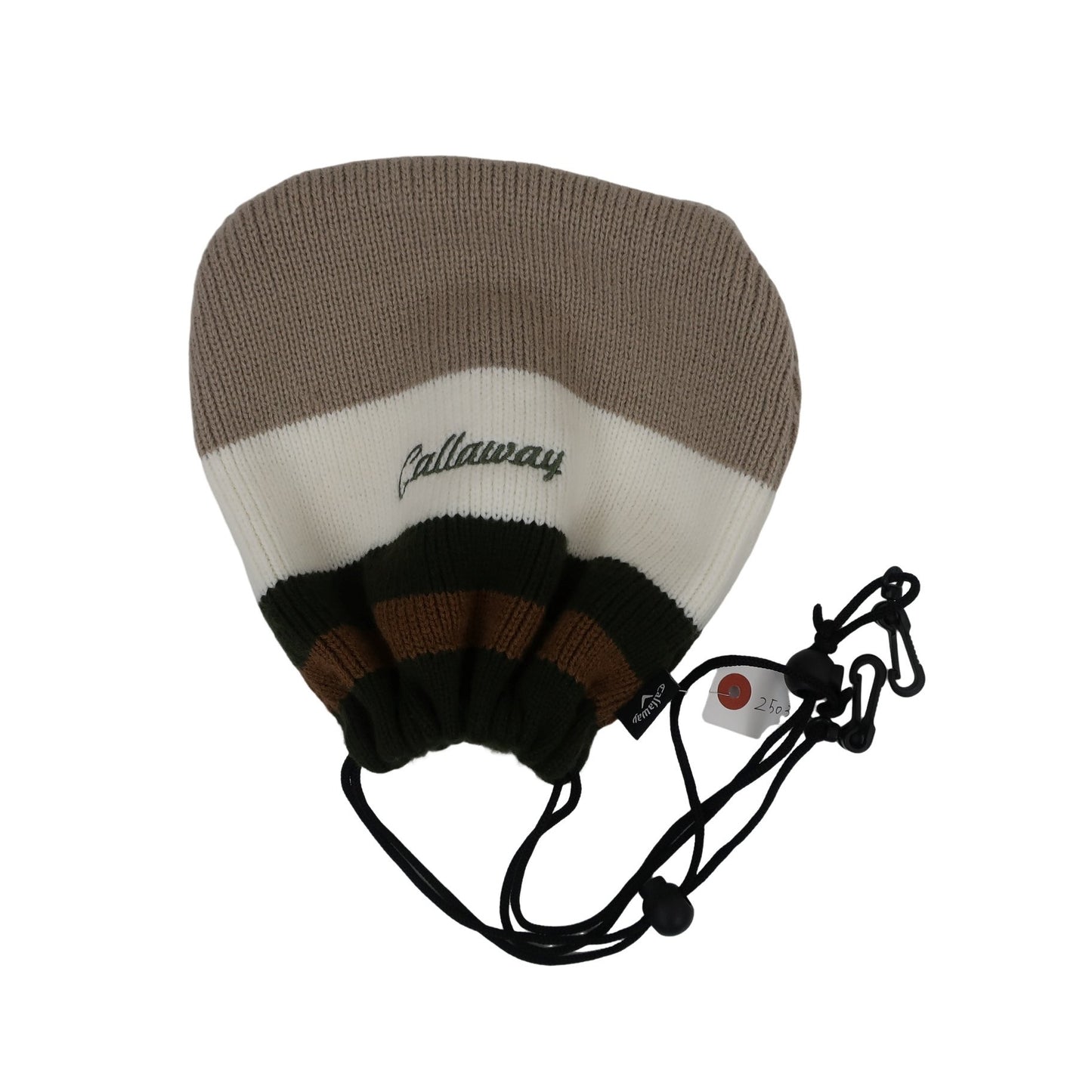 Callaway1 ニットアイアンカバー ベージュカーキ系 フリーサイズ A