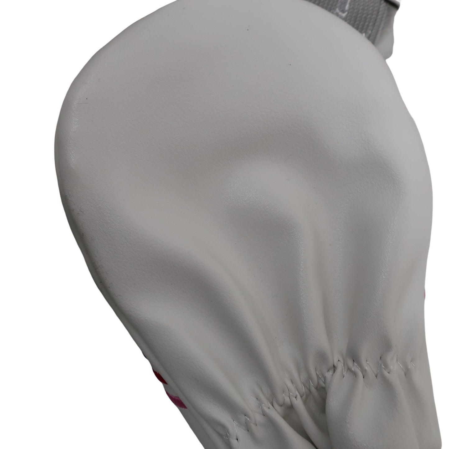 DUNLOP1 ヘッドカバー5点セット 白シルバー 1W FW×2 UT×2 A