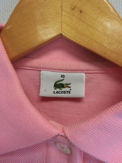 LACOSTE(ラコステ) ポロシャツ ピンク レディース 40 B