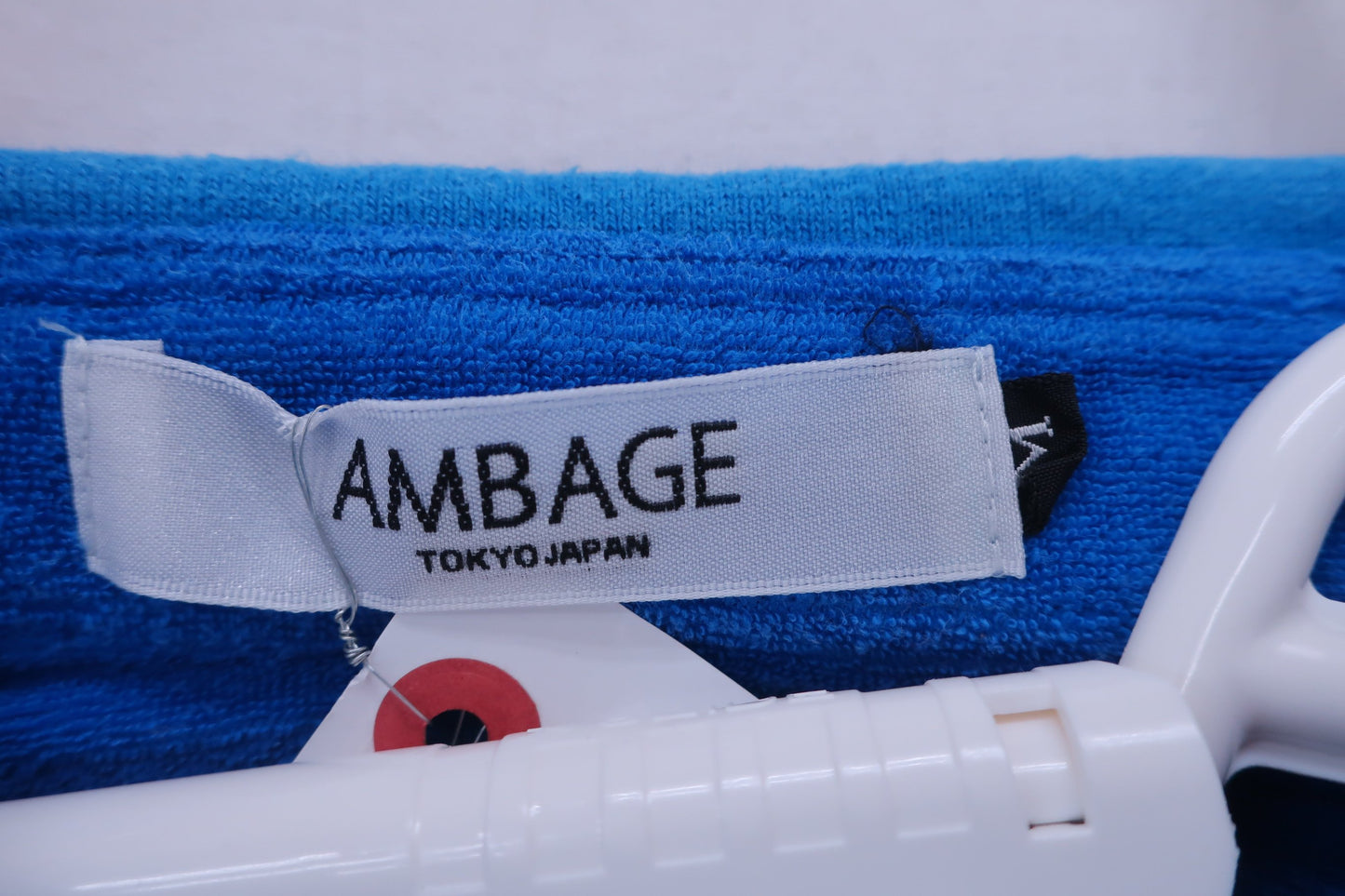 AMBAGE(アンバージュ) ポロシャツ 青 メンズ M A