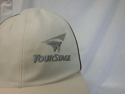 TOURSTAGE(ツアーステージ) キャップ 白 - 56~59cm S