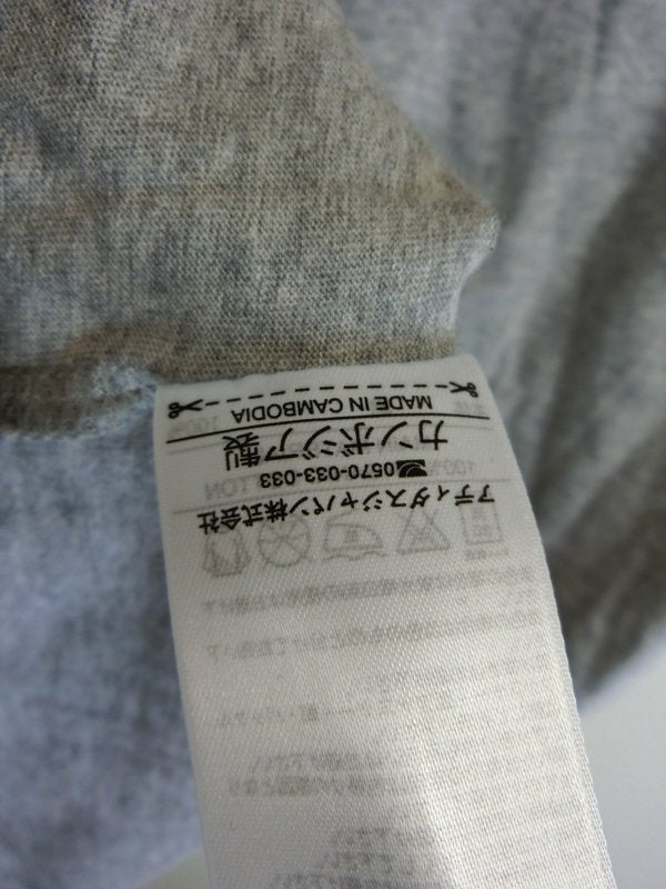 adidas(アディダス) Tシャツ グレー メンズ L B