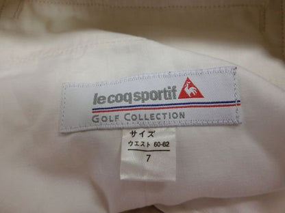 le coq sportif(ルコックスポルティフ) パンツ(七分丈) ベージュ レディース 7 QGL8571 B