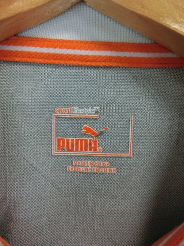 PUMA GOLF(プーマゴルフ) ポロシャツ グレー 総柄 レディース C