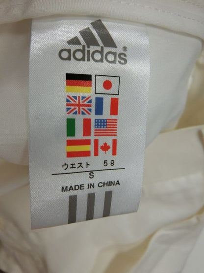 adidas(アディダス) 七分丈パンツ 白 レディース S B