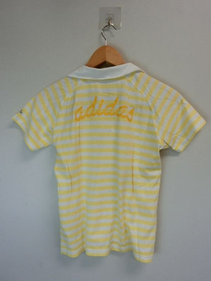 adidas(アディダス) 襟付きTシャツ ?×白ボーダー レディース M C