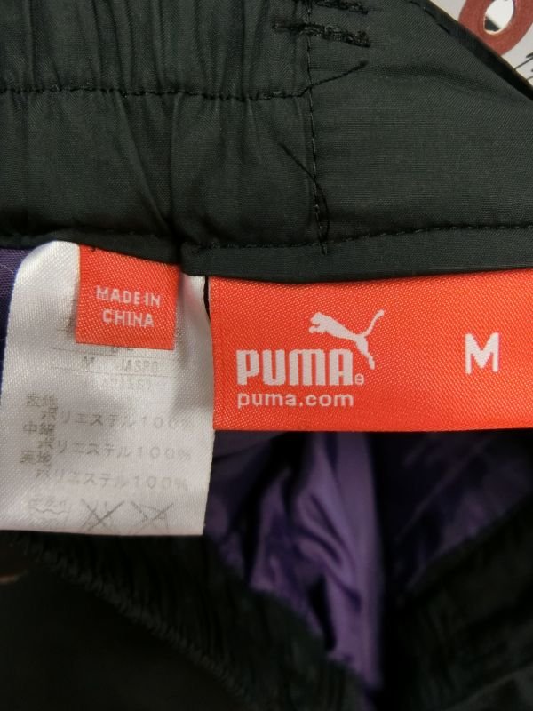 PUMA GOLF(プーマゴルフ) ナイロンパンツ 黒 レディース M C