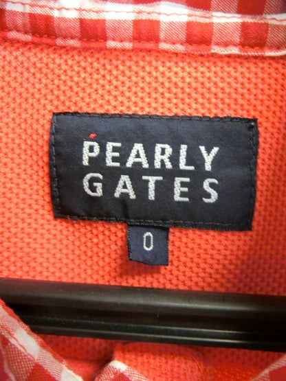 PEARLY GATES(パーリーゲイツ) ポロシャツ ピンク レディース 0 B