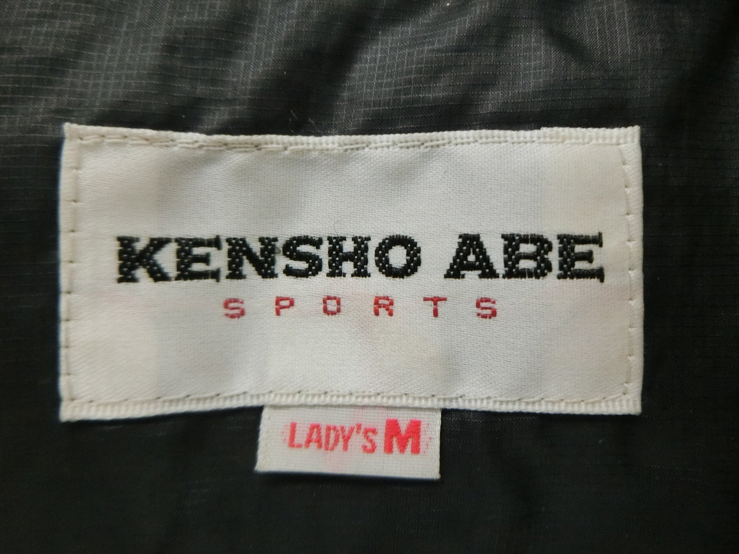 KENSHO ABE(ケンショーアベ) 長袖ウィンドブレーカー 黒 レディース M B