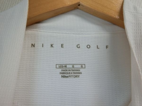 NIKE GOLF(ナイキゴルフ) 長袖ハイネックシャツ 白 レディース L B