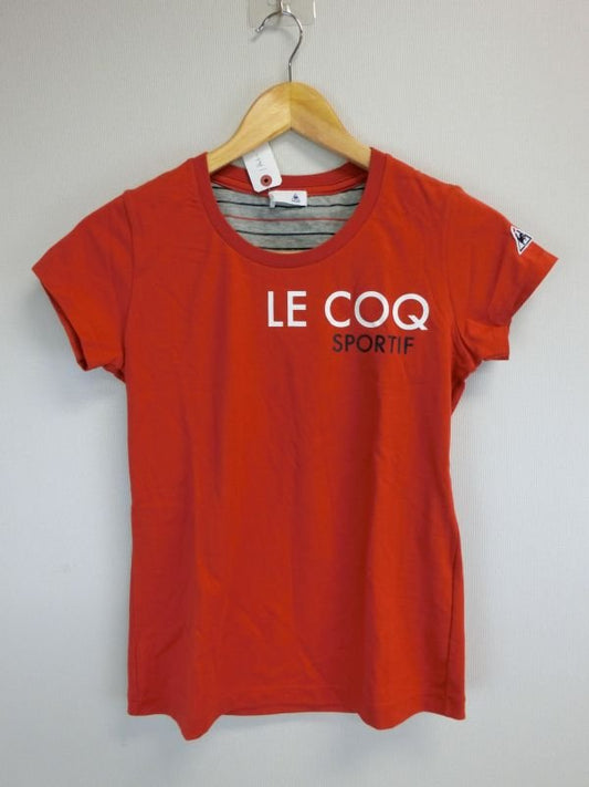 le coq sportif(ルコックスポルティフ) Tシャツ 赤 レディース S A