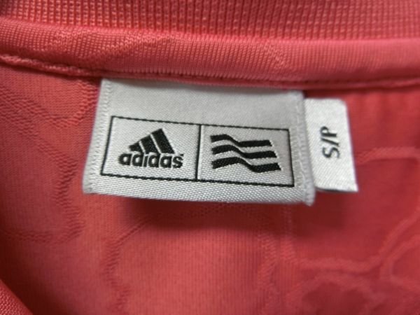 adidas(アディダス) ポロシャツ ピンク レディース S/P B