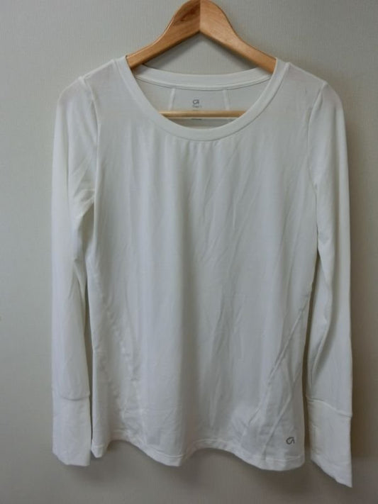 Gap Fit 長袖Tシャツ 白 レディース S A