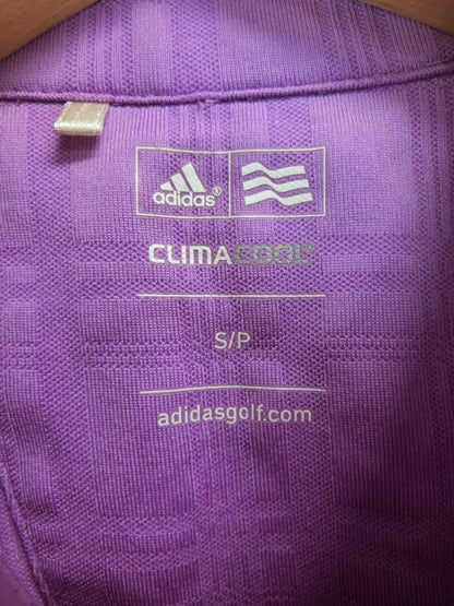 adidas(アディダス) 半袖ポロシャツ パープル レディース S/P B