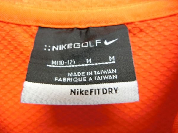 NIKE GOLF(ナイキゴルフ) ポロシャツ オレンジ レディース M A