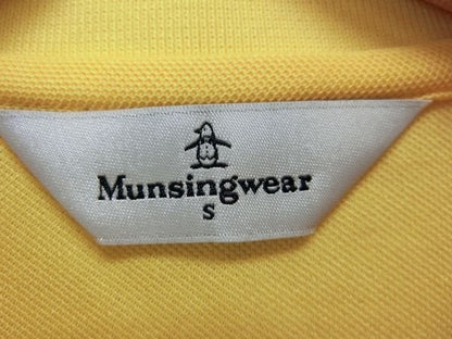 Munsingwear(マンシングウェア) ポロシャツ 黄色 レディース S A