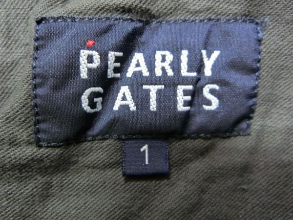 PEARLY GATES(パーリーゲイツ) パンツ グレー レディース 1 B