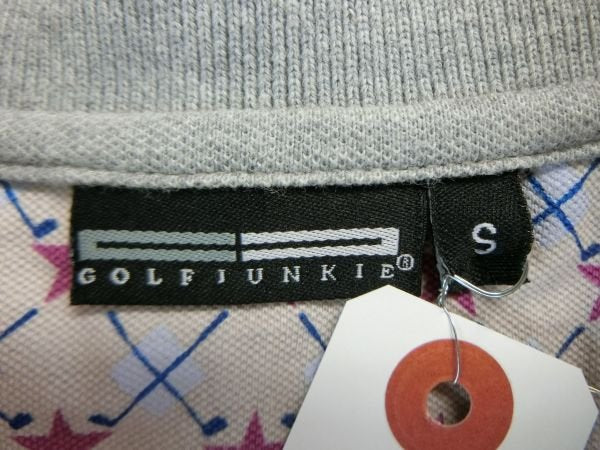 GOLF JUNKIE ポロシャツ グレー レディース S A