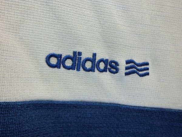 adidas(アディダス) ポロシャツ ベージュ×青×黒 レディース M/M B