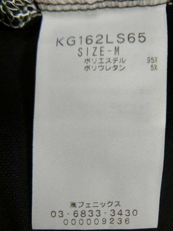 Kappa(カッパ) 長袖ポロシャツ 黒 レディース M S