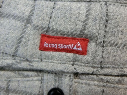 le coq sportif(ルコックスポルティフ) ハーフパンツ グレー系チェック レディース 9 A