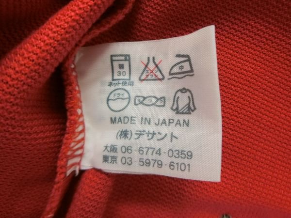 Munsingwear(マンシングウェア) ポロシャツ 赤 レディース M A