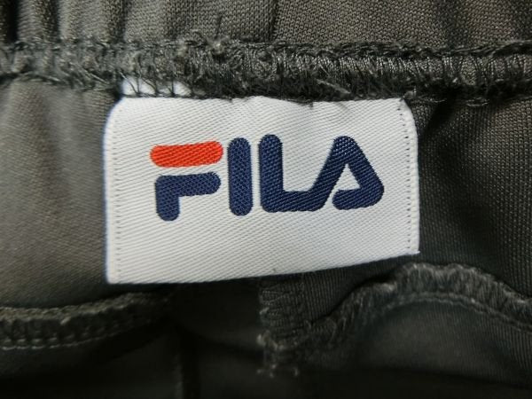 FILA GOLF(フィラゴルフ) パンツ(ジャージ) グレー×ピンクライン レディース M B