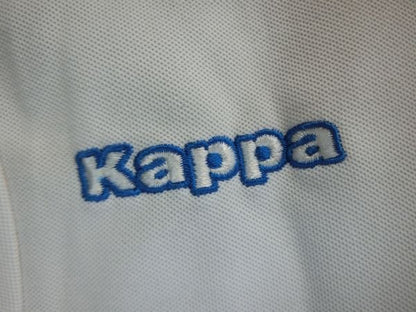 Kappa(カッパ) 半袖ポロシャツ 白(腕に国旗マーク、胸にワンポイント) レディース M B