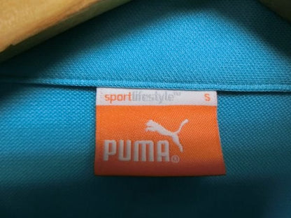 PUMA GOLF(プーマゴルフ) 長袖ポロシャツ 水色 レディース S A