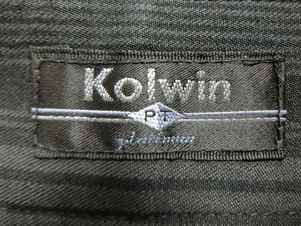 Kolwin(コルウィン) スカート 黒グレーストライプ レディース 9 B