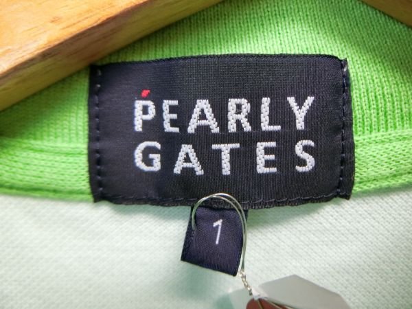 PEARLY GATES(パーリーゲイツ) ポロシャツ 薄黄緑 レディース 1 B