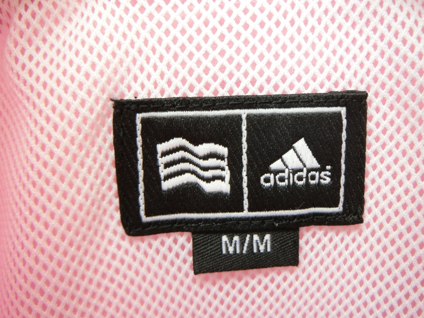 adidas(アディダス) ハーフジップシャツ ピンク レディース M B