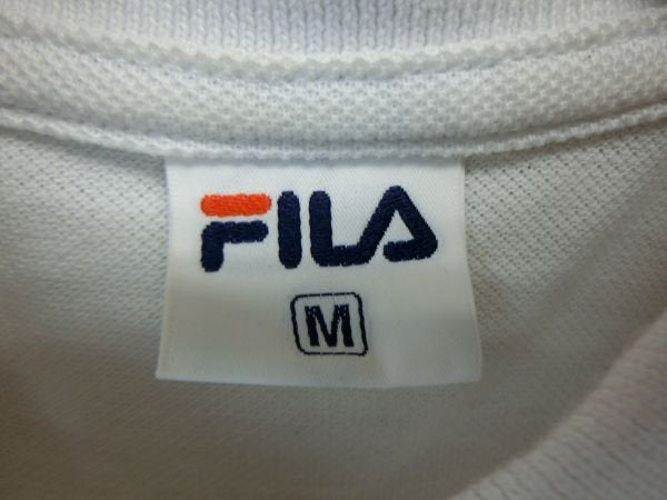 FILA GOLF(フィラゴルフ) ポロシャツ 白 レディース M C