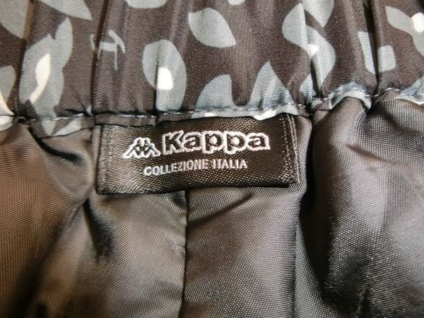 Kappa(カッパ) ハーフパンツ 黒系総柄 レディース S A