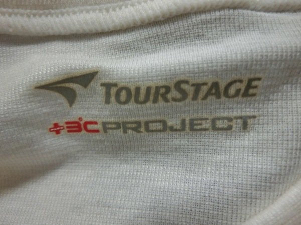 TOURSTAGE(ツアーステージ) 長袖Tシャツ 白 メンズ M B