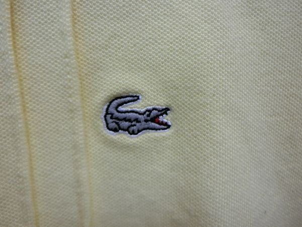 LACOSTE(ラコステ) ポロシャツ 黄 レディース 40 B