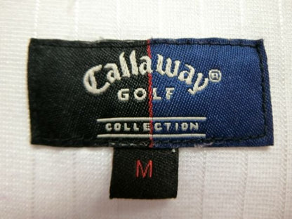 Callaway(キャロウェイ) 七分丈ポロシャツ 薄ピンク レディース M B