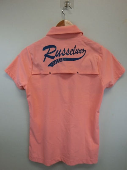 RUSSELUNO(ラッセルノ) ポロシャツ オレンジ レディース 1 A