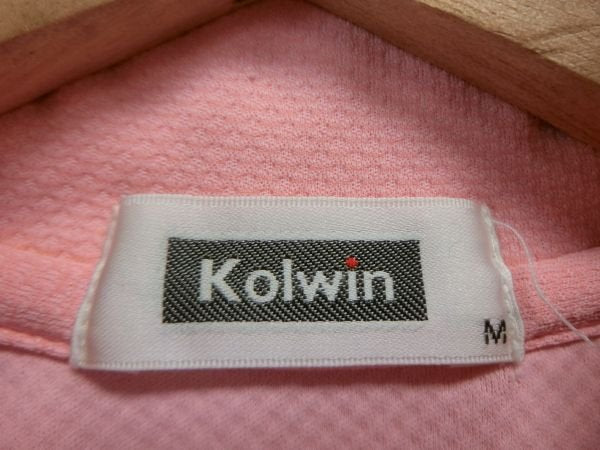 Kolwin(コルウィン) ハープジップシャツ ピンク レディース M A